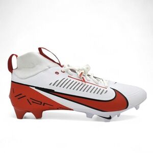 Nike Vapor Edge Pro 360 2 TB White/Red Football Cleats Mens‎ 14 FQ4044-105 NEW